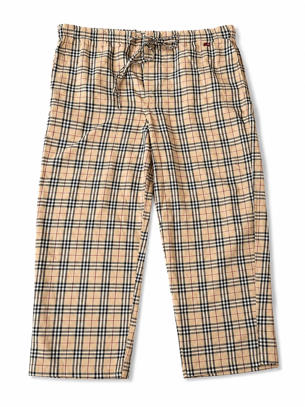 Burberry London Men’s Nova Check Plaid Pajama Lounge Pants Size L